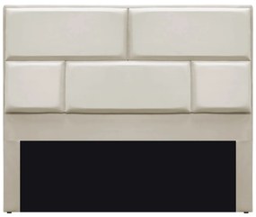 Cabeceira Queen Brick P02 160 cm para cama Box Linho - ADJ Decor