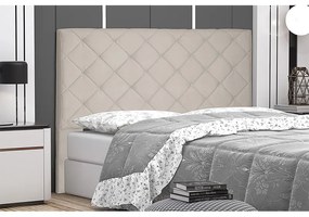 Cabeceira Cama Box Casal King 195cm Tânia Veludo Bege - Sheep Estofados - Bege