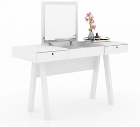 Penteadeira para Quarto Decorativa PE2002 MPD Branco G69 - Gran Belo