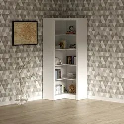 Armário de Canto Para Escritório ME4132 Branco - Tecno Mobili