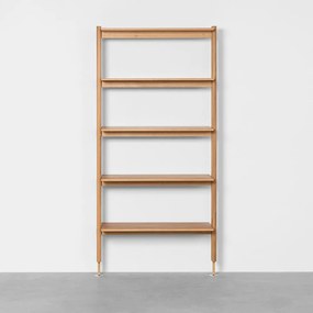Estante Nori de Parede Natural - 90cmx1,90m