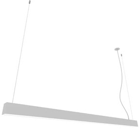 Pendente Led Aluminio Acrilico 35,6W 3000K New Fit40 - BRANCO