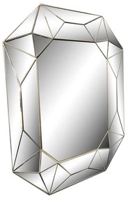 Espelho Decorativo Prata Diamond 61x51x4,5 Cm - D'Rossi
