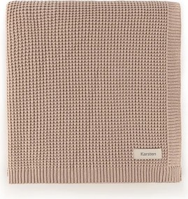 Manta Karsten Tricot Pierre - Rose 120 x 175 cm