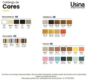 Arandela Bibelô Ø13X8,9Cm Globo Ø10Cm Fosco 1Xg9 Anel Distanciador Cob... (BT - Branco Texturizado, Igual Primeira Cor)