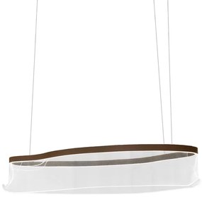 Pendente Led Metal E Aluminio Cafe 50W 3000K Organic