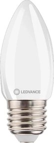 Lâmpada Led Vela Fosca Filamento E27 2,5w 250lm - LED BRANCO FRIO (6500K)