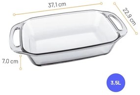 Assadeira Retangular Marinex Seletta 3,5L