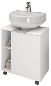 Gabinete Para Banheiro Pequin Branco – Bechara Móveis