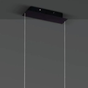 Pendente Sky 09X120Cm Preto E Cobre Led 50W 3000K Ip20 - Opus Dn 37813