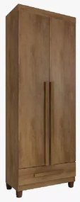 Roupeiro Dubai 2 Portas Cinamomo – RV Móveis