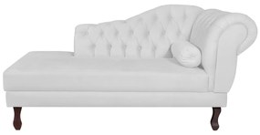Recamier Diana 185cm Lado Esquerdo Corano Branco - ADJ Decor