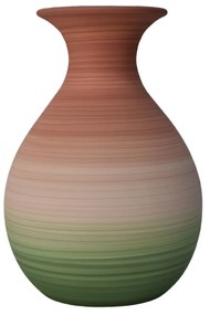 Vaso Bojudo com aba decorativo em Cerâmica - Miami Fosco