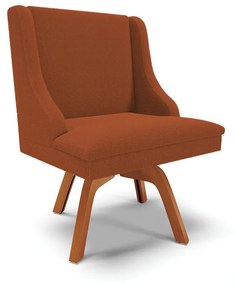 Cadeira Sala de Jantar Giratória MM35 Liz Bouclê D03 - D'Rossi - Terra