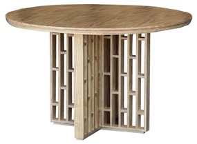 Mesa de Jantar Redonda Portofino M - Mel Pinus