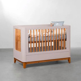 Berço Mini Cama Boom Slim Square - Areia Fosco