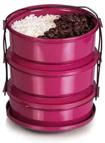 Kit Marmitas Rosê 3 Peças