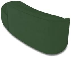 Sofá 3 Lugares Para Sala 180cm Orgânico Wendi Suede Verde I01  - Mpoze