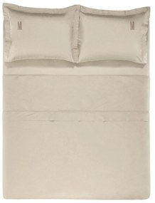 Jogo de Cama Trussardi 300 Fios Cetim 100% Algodão Egípcio Galieno - Casal - Nocciola  Casal - Nocciola