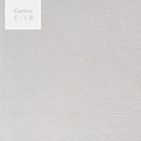 Poltrona 2 Lugares Liverpool Sala de Estar PU Sintético Branco G15 - Gran Belo