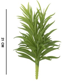 Folhagem Artificial Suculenta 21cm - D'Rossi