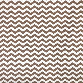 Tecido Belize Estampado Zig Zag Bege D81 01 Metro - D'Rossi