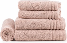 Jogo de Banho 5 Peças Trussardi 100% Algodão Imperiale  - Soft Rose  Soft Rose
