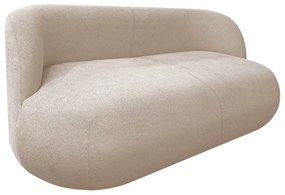 Sofá Nimbus 160cm Orgânico Luxo Sala Recepção 2 Lugares Linho