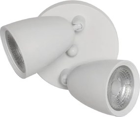 Spot Led De Sobrepor Abs Branco 14W 3000K Focus