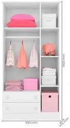 Guarda Roupa Infantil Doce Sonho 3 Portas Branco - Qmovi