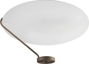 Plafon Led De Sobrepor 12w 2700k Ø48x23cm Vinil - OLIVA