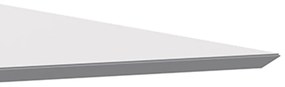 Mesa de Jantar Leka 135 cm Off White Base Ypê - D'Rossi