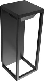 Arandela Led Alumínio 5w 3000k Ip54 Molde - PRETO