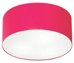 Plafon Para Sala Cilíndrico SL-3010 Cúpula Cor Rosa Pink