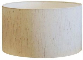Cúpula Abajur Cilíndrica Cp-7023 Ø50x21cm Linho Bege