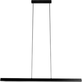 Pendente Led Aluminio 24W 3000K Fit25 Row - PRETO