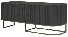 Aparador Miami - Cinza Imperador c/ Detalhes Fendi Lumiere Kleiner