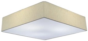 Plafon Quadrado Vivare Md-3052 Cúpula em Tecido 60x60x15cm - Bivolt