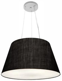 Pendente Cone Preto MJ-4141 Para Mesa de Jantar e Estar