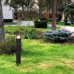 Espeto Led Abs Preto 0.5w 3000k Ip65 Solar