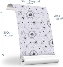 Papel de Parede Adesivo Mariam
