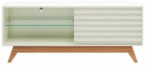 Rack Istambul 1 Porta cor Off White com Freijo 1,40 MT (LARG) - 56896 Sun House