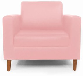 Poltrona Decorativa Gabriela Courino Rosa