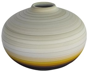 Vaso Bojudo decorativo de cerâmica 16x16x16 - Salar Fosco Kleiner