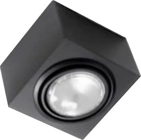 Plafon Sobrepor Aluminio Par30 20W 16Cm - PRETO