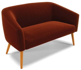 Namoradeira e 2 Poltronas Giratória MA30 Stella Bouclê Terra D03 - D'Rossi