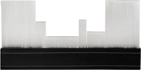 Arandela Led Rocha E Metal Preto 12w 3000k Contemp Skyline