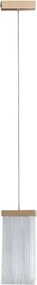 Pendente Led Metal Dourado 2W 3000K Placas Felsen