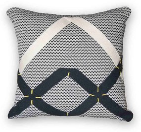 Capa de Almofada Tupi Preto - 45x45cm