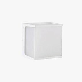Arandela New Home 12X12X9 Led 8W 3000K Ip65 Branco - Opus Hm 81744